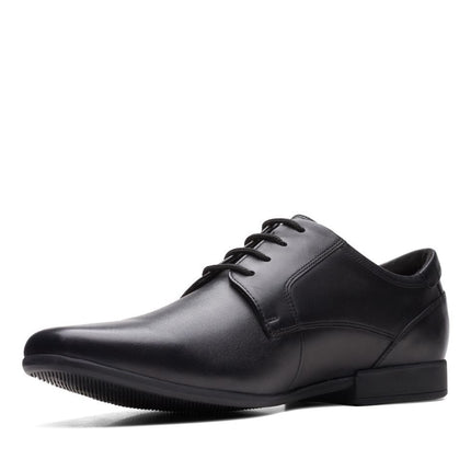 Clarks Sidton Lace Black Leather
