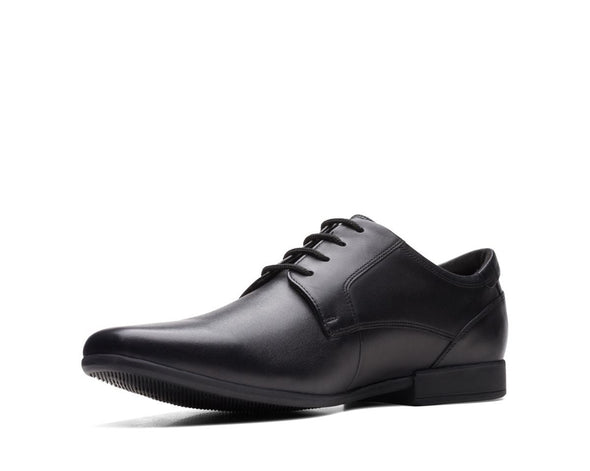 Clarks Sidton Lace Black Leather