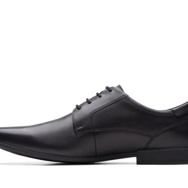 Clarks Sidton Lace Black Leather