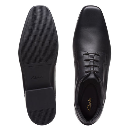 Clarks Sidton Lace Black Leather