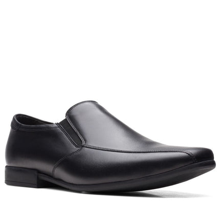 Clarks Sidton Edge Black Leather
