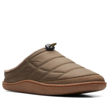 Clarks Pilton Mule Dark Olive