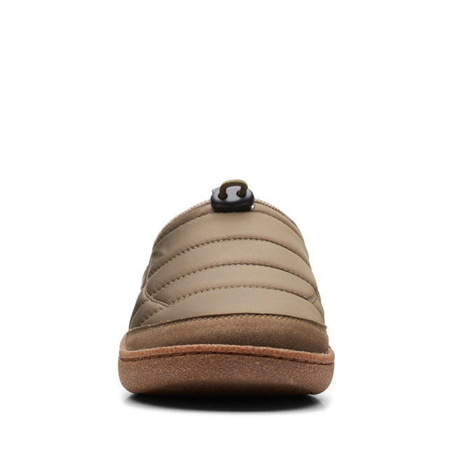 Clarks Pilton Mule Dark Olive