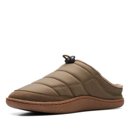 Clarks Pilton Mule Dark Olive