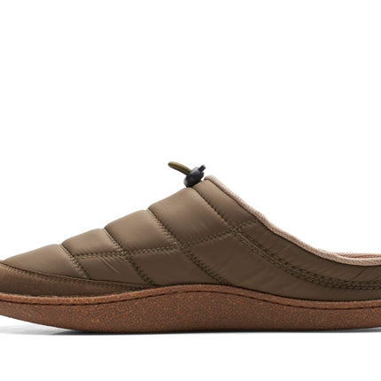 Clarks Pilton Mule Dark Olive
