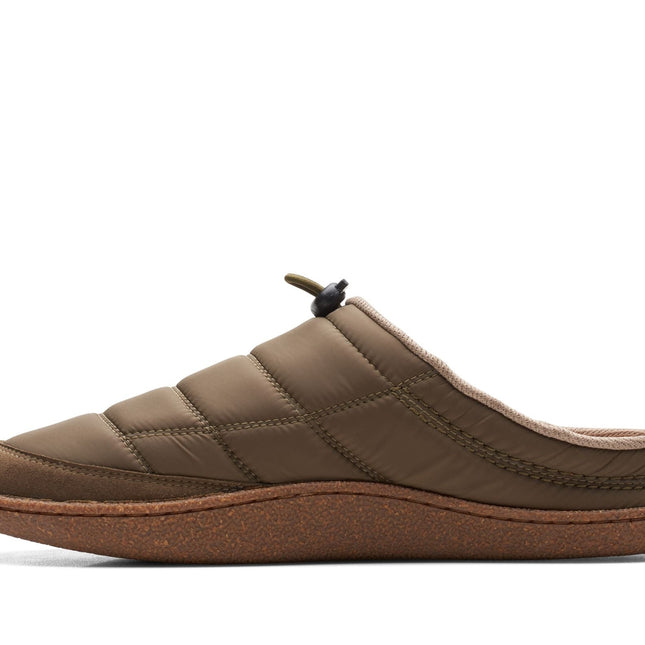 Clarks Pilton Mule Dark Olive