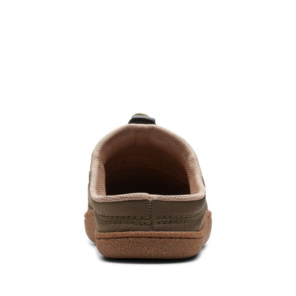 Clarks Pilton Mule Dark Olive