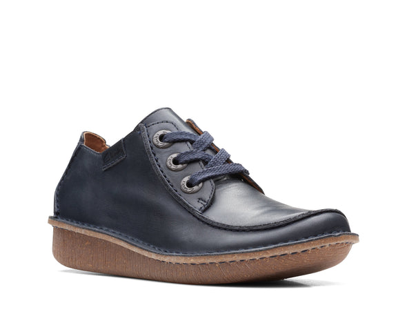 Clarks Funny Dream Navy Leather