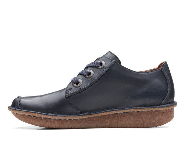 Clarks Funny Dream Navy Leather