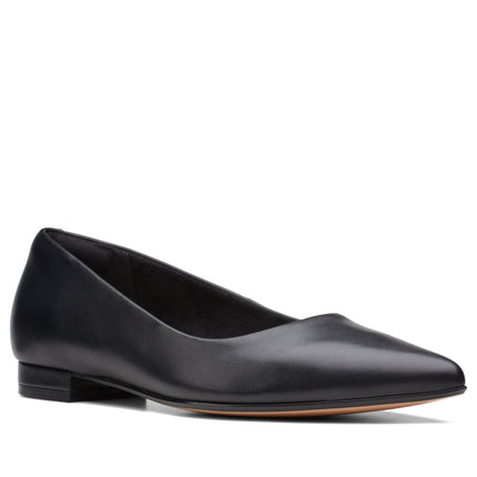 Clarks Laina15 Step Black Leather