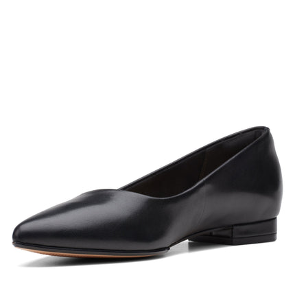 Clarks Laina15 Step Black Leather