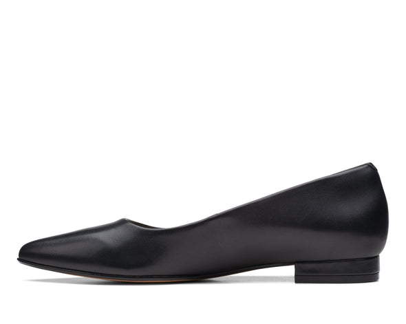 Clarks Laina15 Step Black Leather