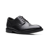 Clarks Un Hugh Lace Black Leather