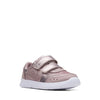 Clarks Ath Sonar Toddler Pink Sparkle Leather