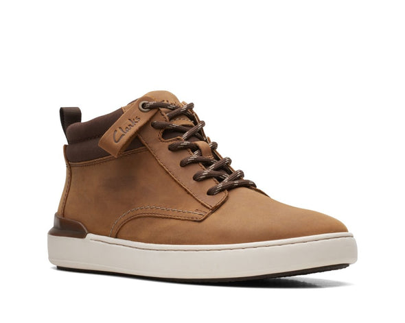 Clarks CourtLite Mid Light Tan