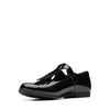 Clarks Scala Teen Youth Black Patent