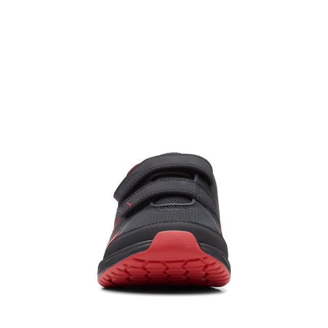 Clarks Aeon Dash Black Combi