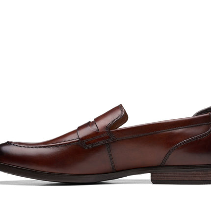 Clarks Bradish Ease Tan Leather