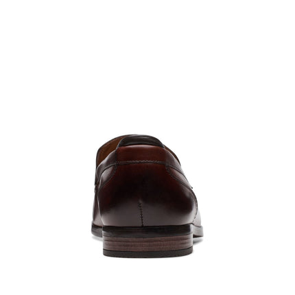 Clarks Bradish Ease Tan Leather