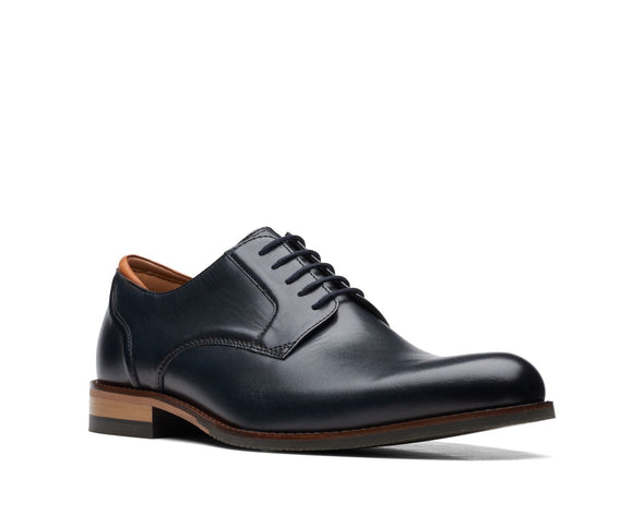 Clarks CraftArlo Lace Navy Leather