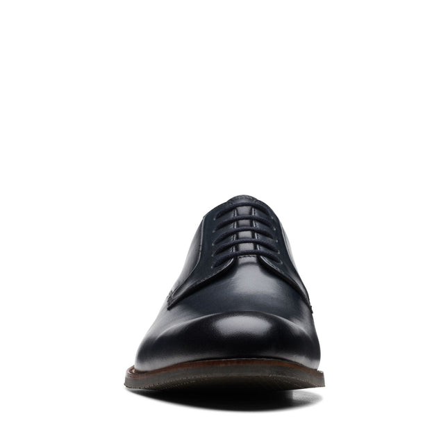 Clarks CraftArlo Lace Navy Leather