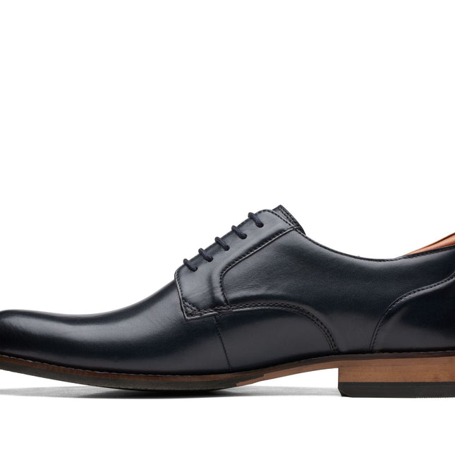 Clarks CraftArlo Lace Navy Leather