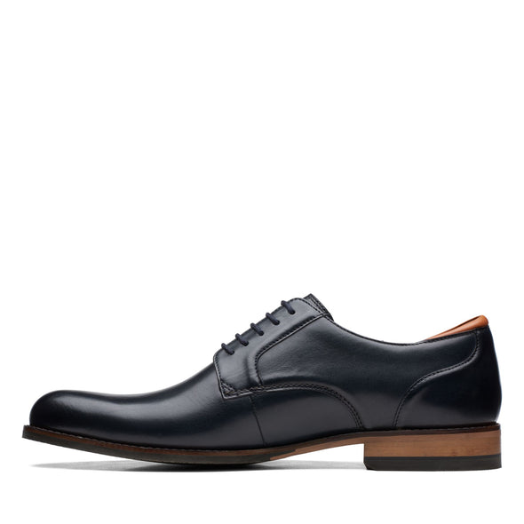 Clarks CraftArlo Lace Navy Leather