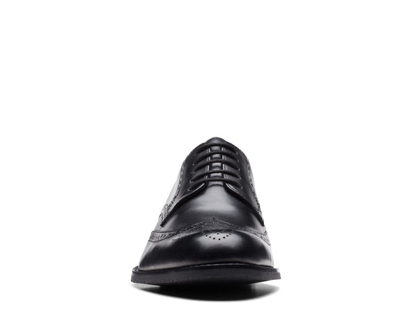 Clarks CraftArloLimit Black Leather - Standard Width