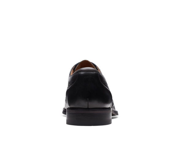 Clarks CraftArloLimit Black Leather - Wide Width