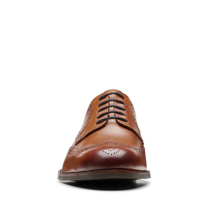 Clarks CraftArloLimit Tan Leather - Wide Width