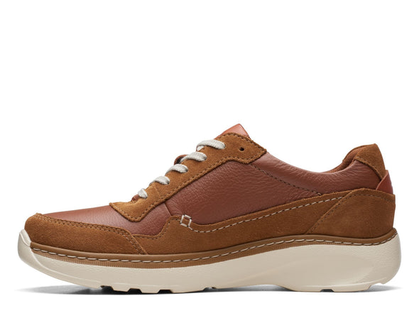 Clarks ChartLite Move Dark Tan Leather