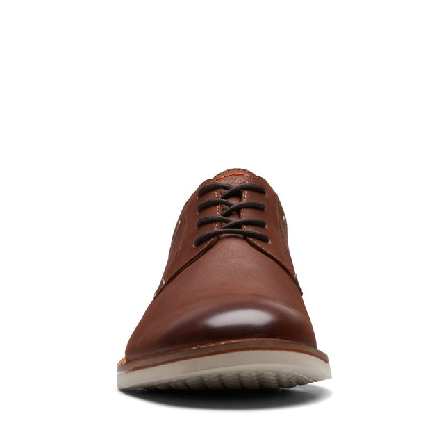Clarks Atticus LTLace Dark Tan Leather