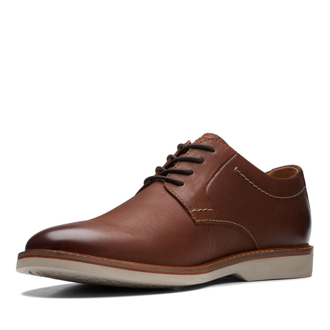 Clarks Atticus LTLace Dark Tan Leather