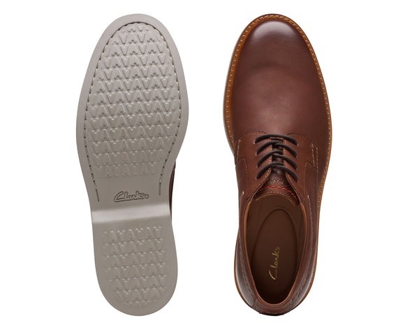 Clarks Atticus LTLace Dark Tan Leather