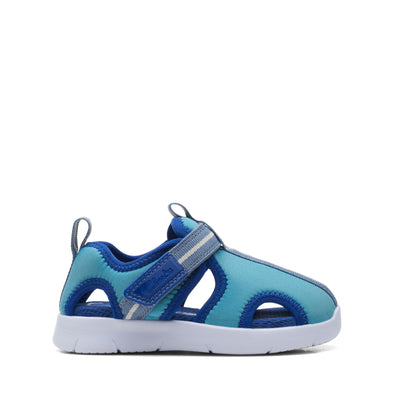 Clarks Ath Water Toddler Blue Combi