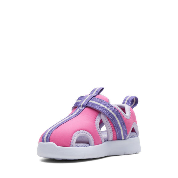 Clarks Ath Water Toddler Pink Synthetic