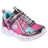 Skechers 302308L Bkmt Heart Lights Rainbow