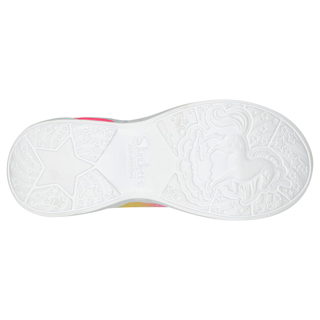 Skechers S Lights - Unicorn Dreams Blue Multi