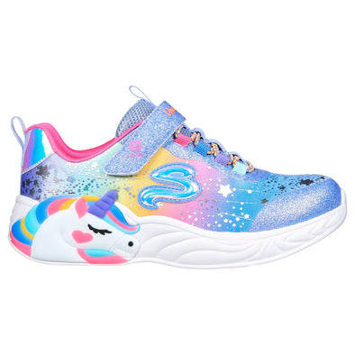 Skechers S Lights - Unicorn Dreams Blue Multi