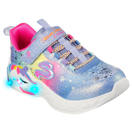 Skechers S Lights - Unicorn Dreams Blue Multi