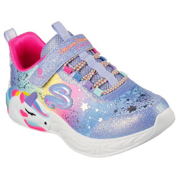 Skechers 302311L S Lights - Unicorn Dreams Blue Multi