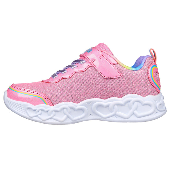 Skechers 303751L Infinite Heart Lights - Love Pink