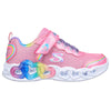 Skechers 303751L Infinite Heart Lights - Love Pink