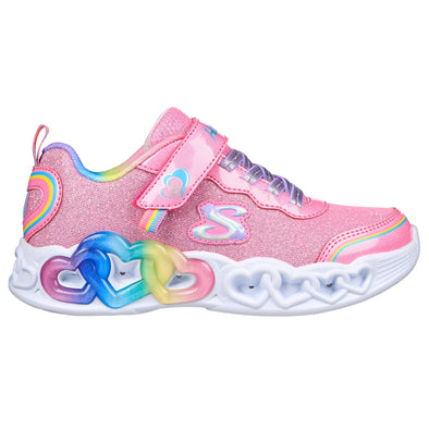 Skechers Infinite Heart Lights - Love Pink
