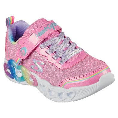 Skechers 303751L Infinite Heart Lights - Love Pink