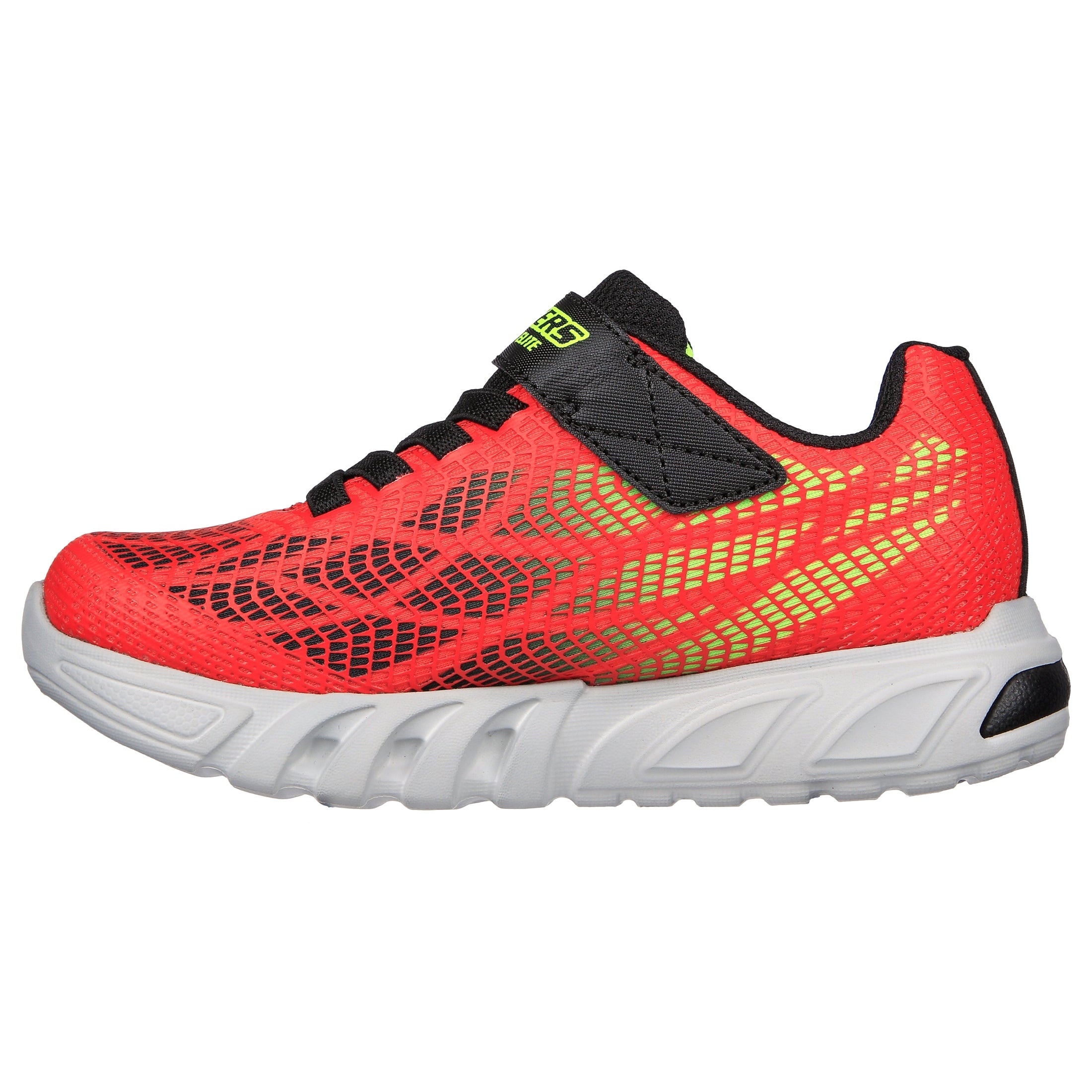 Skechers 400137L Flex Glow Elite Vorlo Red Central Shoes