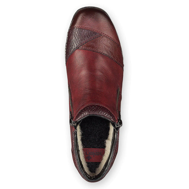 Rieker 44281-35 Burgundy