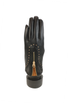 Brandwell 55M605 Black Zip Leather Glove