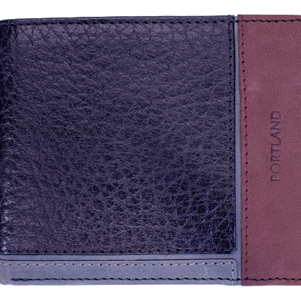 Brandwell 56P407 - Black Leather Billfold Wallet