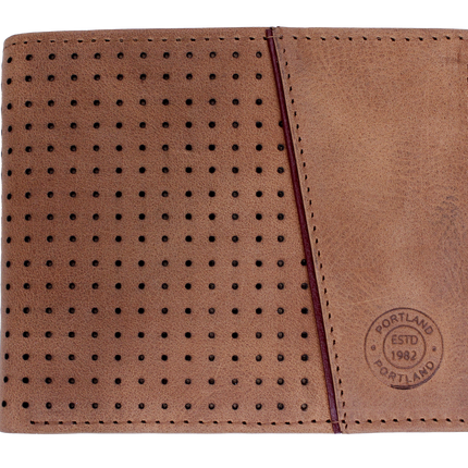 Brandwell 56P407 - Tan Leather Billfold Wallet